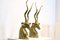 Brass Kudu Antelope Sculptures attributed to Karl Springer, 1970s, Set of 2 12