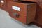 Large Belgian Pitch Pine Apothecary Cabinet with Enamel Shields, 1900s, Image 3