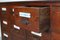 Large Belgian Pitch Pine Apothecary Cabinet with Enamel Shields, 1900s, Image 10