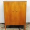 Vintage Compact Walnut Wardrobe attributed to Gordon Russell, 1960s, Image 10