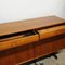 Vintage Teak Short Sideboard with Circular Handles, 1970s, Image 6