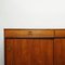 Kurzes Vintage Sideboard aus Teak mit runden Griffen, 1970er 8