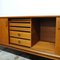 Mid-Century Danish Teak Long Sideboard with Sliding Doors, 1960s, Image 8