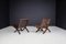 Cognac-Colored Saddle Leather Armchairs Ecuador from Angel I. Pazmino, 1970s, Set of 2, Image 3