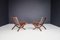 Cognac-Colored Saddle Leather Armchairs Ecuador from Angel I. Pazmino, 1970s, Set of 2, Image 6