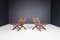 Cognac-Colored Saddle Leather Armchairs Ecuador from Angel I. Pazmino, 1970s, Set of 2, Image 2