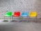 Stackable Chairs from Robin & Lucienne Day, 1972, Set of 4 3