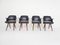 Model FT30 Dining Chairs attributed to Cees Braakman for Pastoe, Netherlands, 1954, Set of 4, Image 2