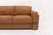 Italian Modern Cognac Leather Sofa 2