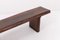 Mid-20th Century Varnished Wood Bench, Image 5