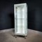 Doctor's Display Cabinet in White and Gray Metal 1