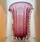 Mid-Century Pink Barovier Murano Glass Vase, 1950s 11