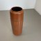 Line Tube Pottery Fat Lava Vase, 1970 4