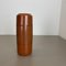 Line Tube Pottery Fat Lava Vase, 1970 6
