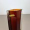 Large Ochre Murano Glass Sommerso Vase by Flavio Poli, 1970s 18