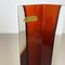 Large Ochre Murano Glass Sommerso Vase by Flavio Poli, 1970s, Image 14