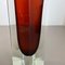 Large Ochre Murano Glass Sommerso Vase by Flavio Poli, 1970s 7