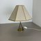 Austrian Tripod Kalmar Style Brass Table Light, 1960s, Image 2