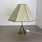 Austrian Tripod Kalmar Style Brass Table Light, 1960s 3