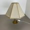 Austrian Tripod Kalmar Style Brass Table Light, 1960s 4