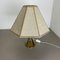 Austrian Tripod Kalmar Style Brass Table Light, 1960s, Image 4