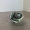 Murano Glass Sommerso Grey Diamond Ashtray by Flavio Poli, 1970s, Image 14