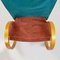 Curved Wood Armchair in Green Velvet from Westnofa, 1960s 8