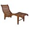 Chaise Lounge in Teak, 1960 1