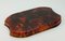 Mid-Century Modern Oval Serving Tray in Tortoiseshell Effect Acrylic Glass, Italy, 1970s 6
