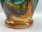 Vintage Space Age Mehrfarbige Florenz Vase aus Opalglas, 1958 8