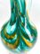 Vintage Space Age Mehrfarbige Florenz Vase aus Opalglas, 1958 4