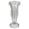 Art Deco Moulded Glass Vase, Former Czechoslovakia, 1934 1