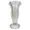Art Deco Moulded Glass Vase, Former Czechoslovakia, 1934, Image 1
