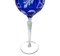 Kobaltblaue Gläser aus Kristallglas, 1950, 6 . Set 4