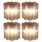 Pink Tronchi Sconces in Murano, 1990, Set of 4 1