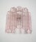 Pink Tronchi Sconces in Murano, 1990, Set of 4 12