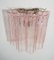 Pink Tronchi Sconces in Murano, 1990, Set of 4 10