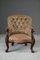 Viktorianischer Vintage Sessel aus Mahagoni 2