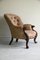 Viktorianischer Vintage Sessel aus Mahagoni 9