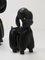 Sculptures Chien Caniche Mid-Century par Leopold Anzengruber, 1950s, Set de 2 17