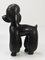 Mid-Century Hund Pudel Skulpturen von Leopold Anzengruber, 1950er, 2er Set 20