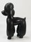 Sculptures Chien Caniche Mid-Century par Leopold Anzengruber, 1950s, Set de 2 20