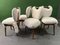 Vintage Chairs in Teddy Fabric by Markus Friedrich Staab for Atelier Staab, 1956, Set of 4, Image 2