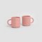 Mugs Ripple Roses de Form&Seek, Set de 2 1