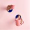 Ripple Mugs in Pink from Form&Seek, Set of 2 2