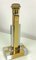 Regency Bd Lumica Brass & Chrome Geometric Table Lamp, 1970s 7