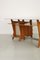 Modernist Italian Desk with Three Drawers, Book Storage and Light Blue Formica Table Plate, 1960s 20