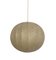 Mid-Century German Cocoon Pendant Light by Friedel Wauer for Goldkant, 1960s 1