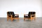Vintage Armchairs & Coffee Table, Sweden, 1970s, Set of 3, Image 12
