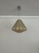 Lámpara colgante Cocoon alemana Mid-Century de Friedel Wauer para Goldkant, años 60, Imagen 12